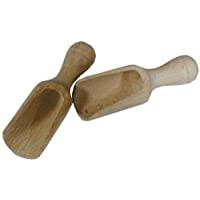 12 pcs - Madera de pala- para especias- pala- 7-5 cm